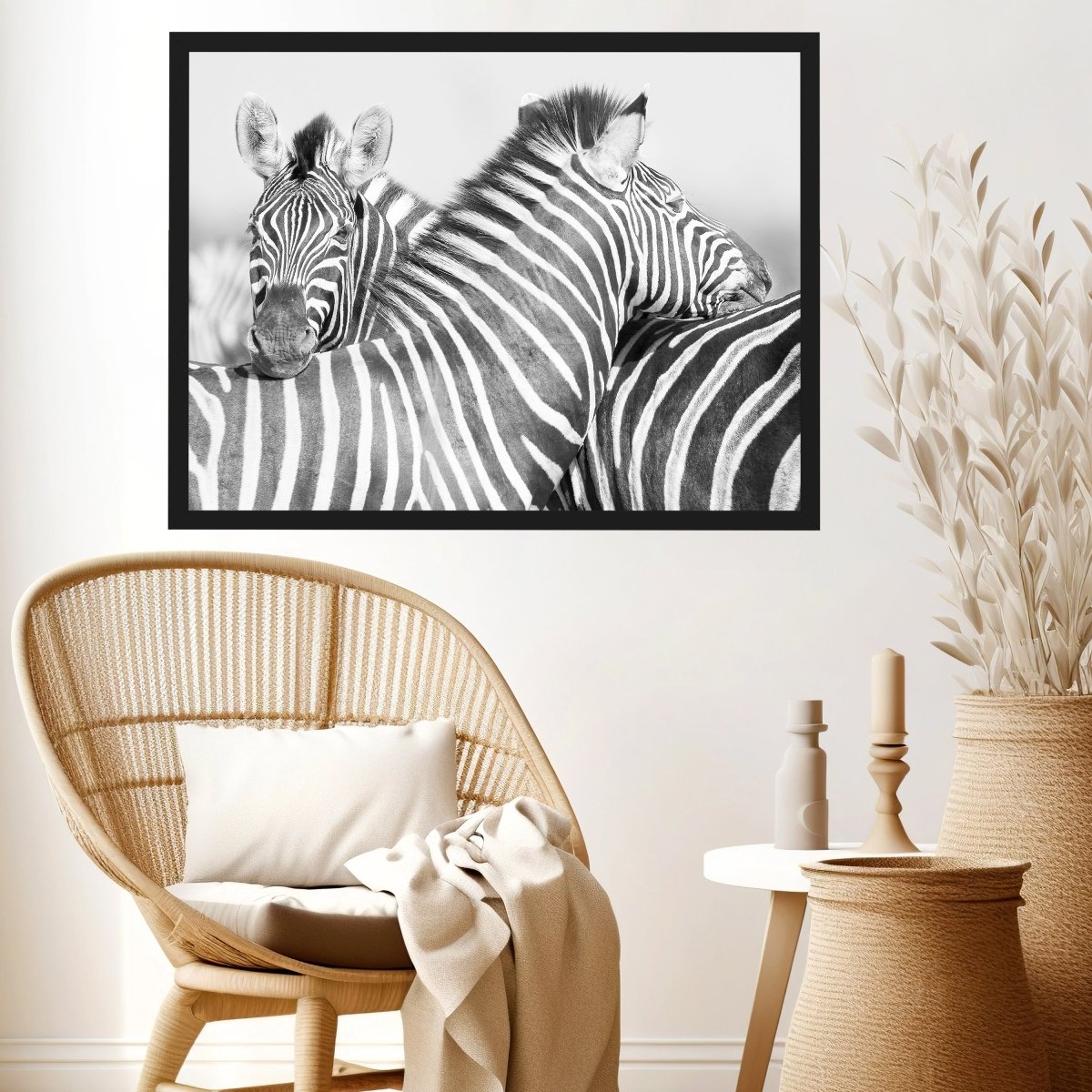 wandmotiv24 Poster, Poster - Zebra, Tier, schwarz - M0274 - Bild 3 wandmotiv24 Poster, Poster - Zebra, Tier, schwarz - M0274 - Bild 3