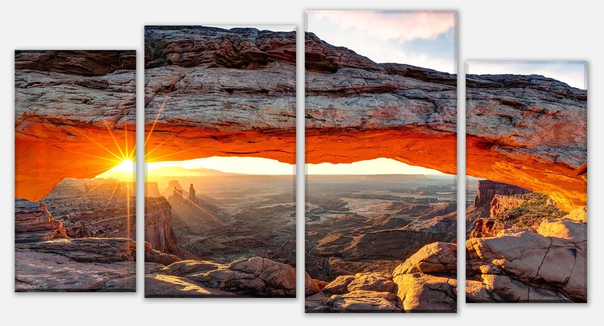 Leinwandbild Mehrteiler Mesa Arch USA M0275 Leinwandbild Mehrteiler Mesa Arch USA M0275