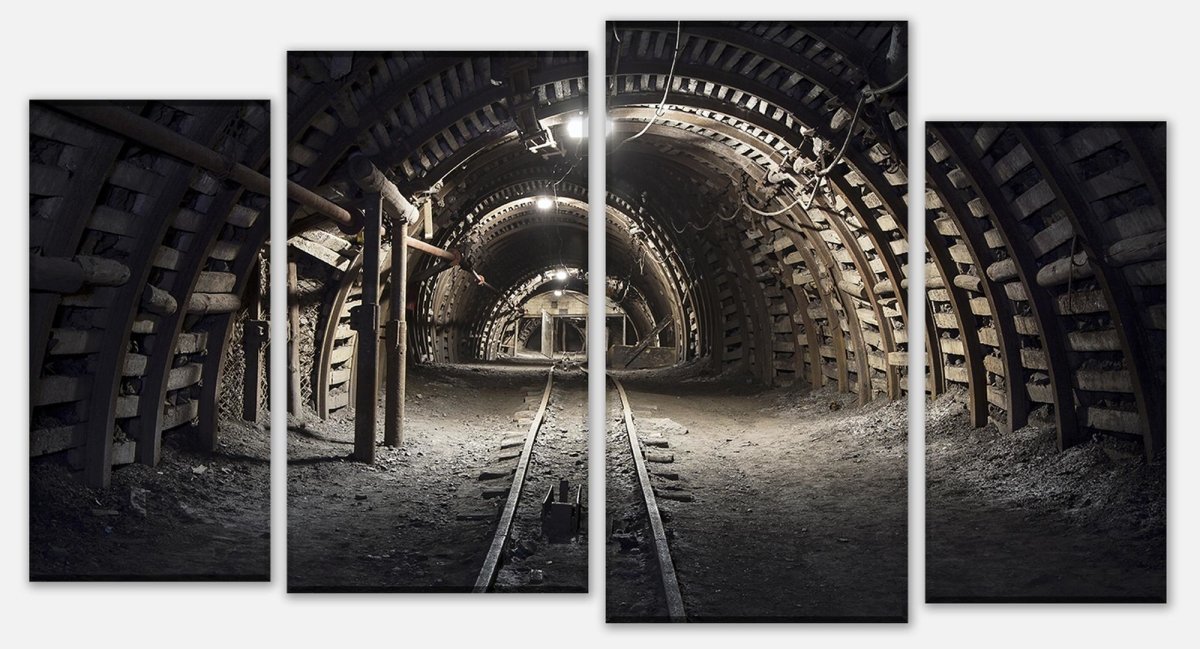 Leinwandbild Mehrteiler Kohlebergwerk M0277 Leinwandbild Mehrteiler Kohlebergwerk M0277