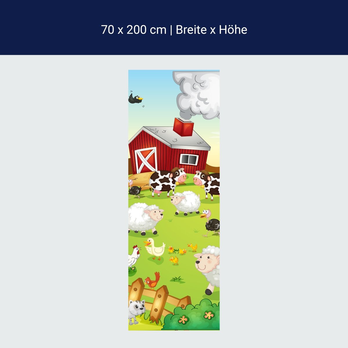 Duschwand Auf dem Land M0280 Duschwand Auf dem Land M0280