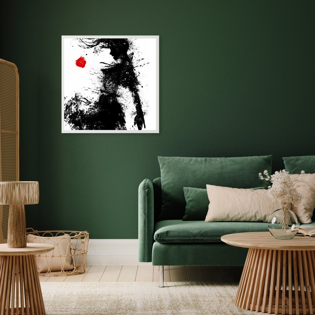 wandmotiv24 Poster, Poster - Frau, Gemälde, Lippenstift - M0281 - Bild 5 wandmotiv24 Poster, Poster - Frau, Gemälde, Lippenstift - M0281 - Bild 5