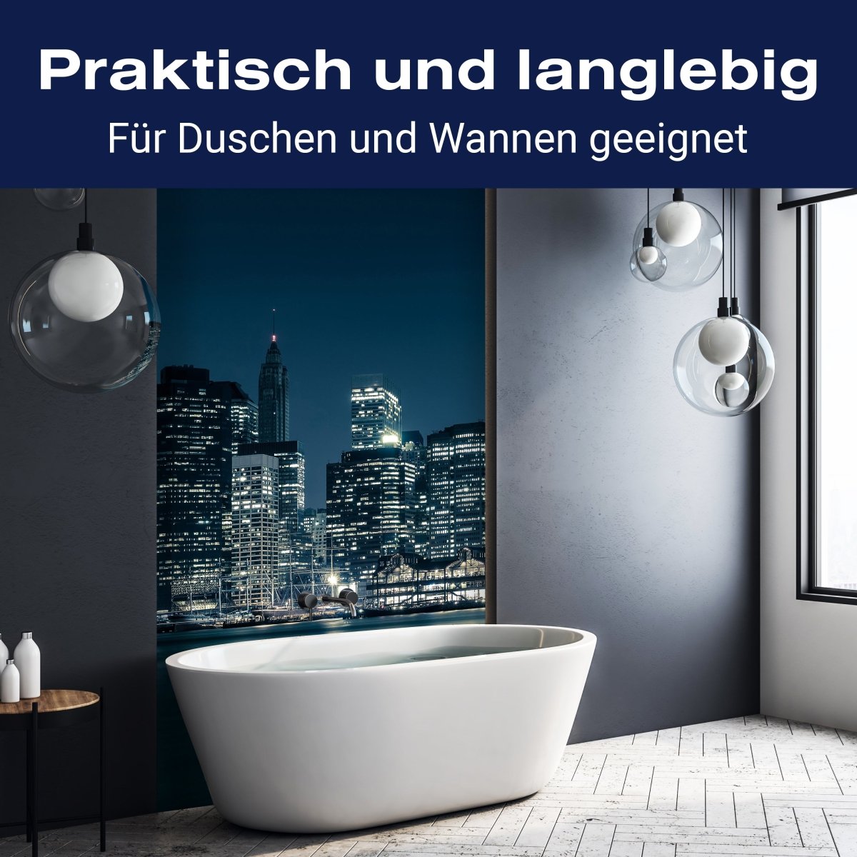 Duschwand New York City M0282 entdecken - Bild 3 Duschwand New York City M0282 entdecken - Bild 3