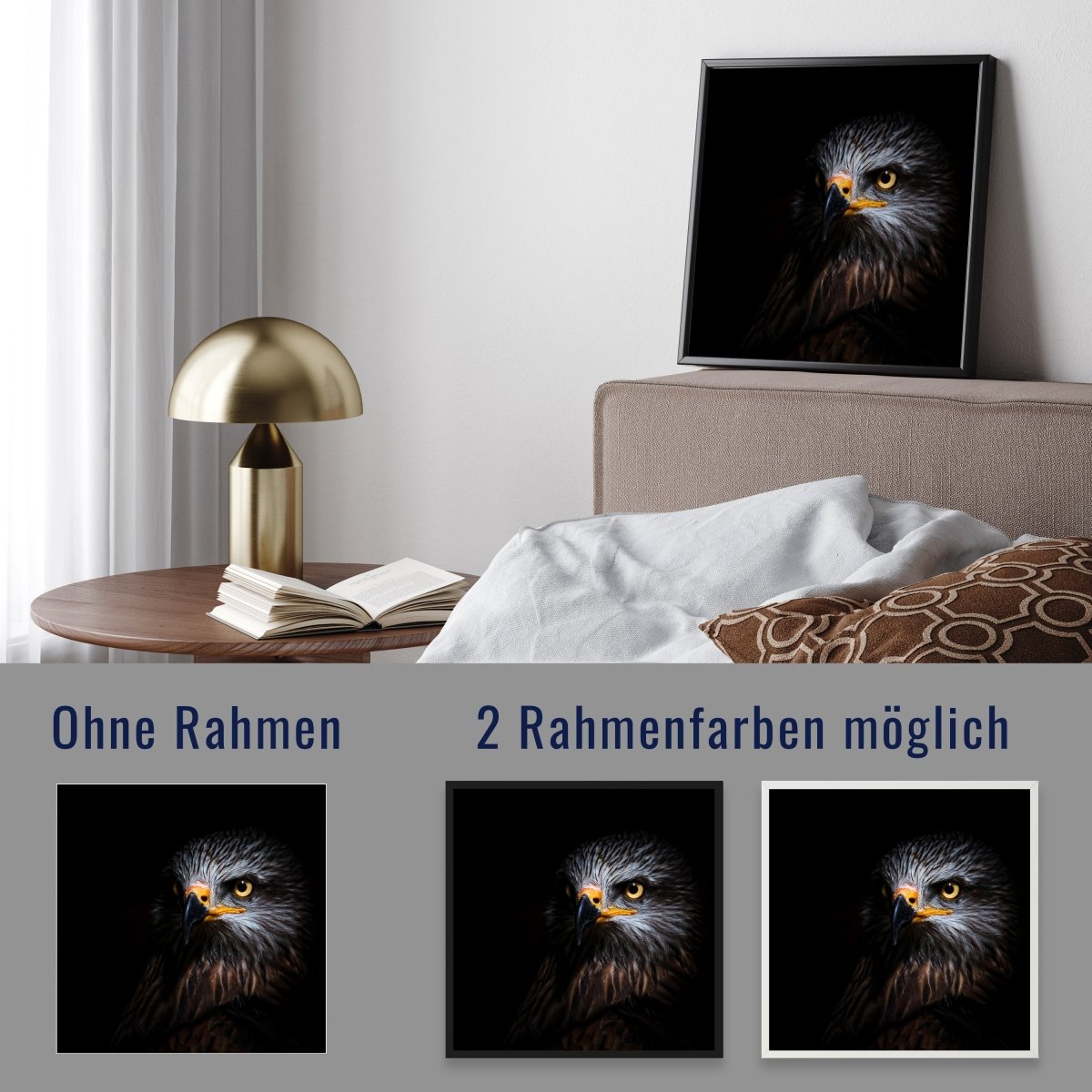 wandmotiv24 Poster, Poster - Adler, Vogel, Kopf - M0283 - Bild 4 wandmotiv24 Poster, Poster - Adler, Vogel, Kopf - M0283 - Bild 4