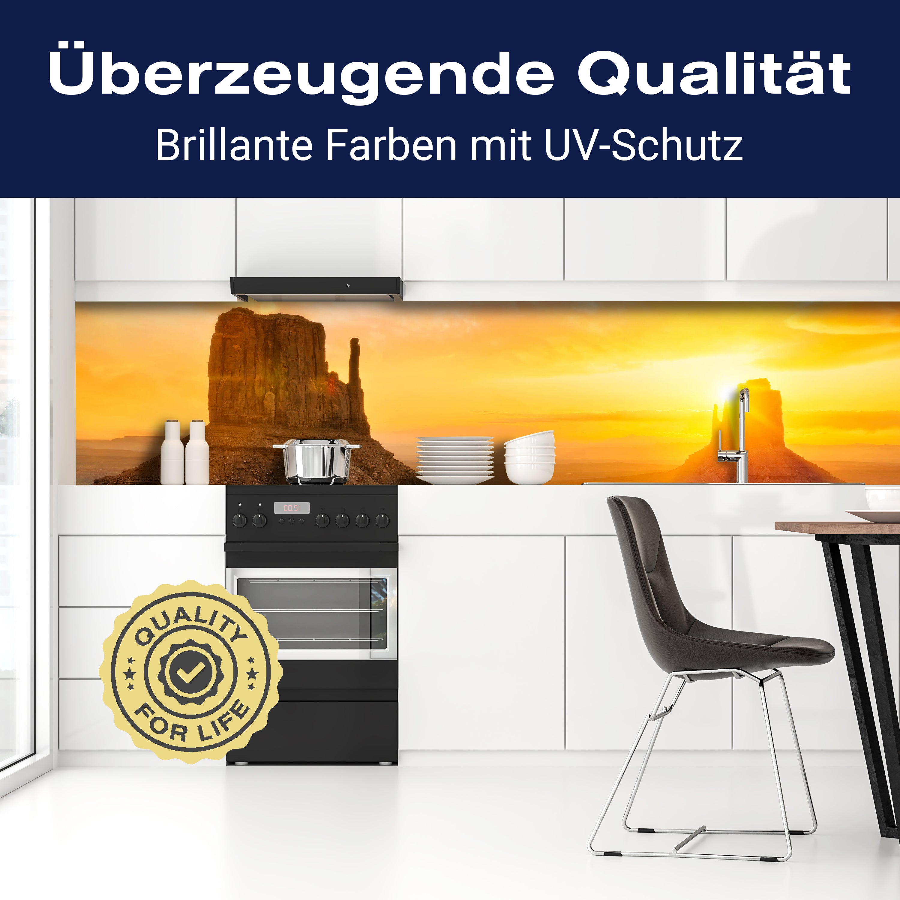 Küchenrückwand Monument Valley M0287 entdecken - Bild 2 Küchenrückwand Monument Valley M0287 entdecken - Bild 2