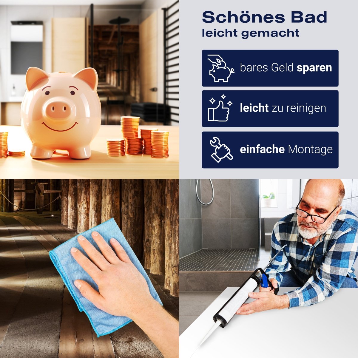 Duschwand Salzbergwerk Polen M0289 entdecken - Bild 7 Duschwand Salzbergwerk Polen M0289 entdecken - Bild 7