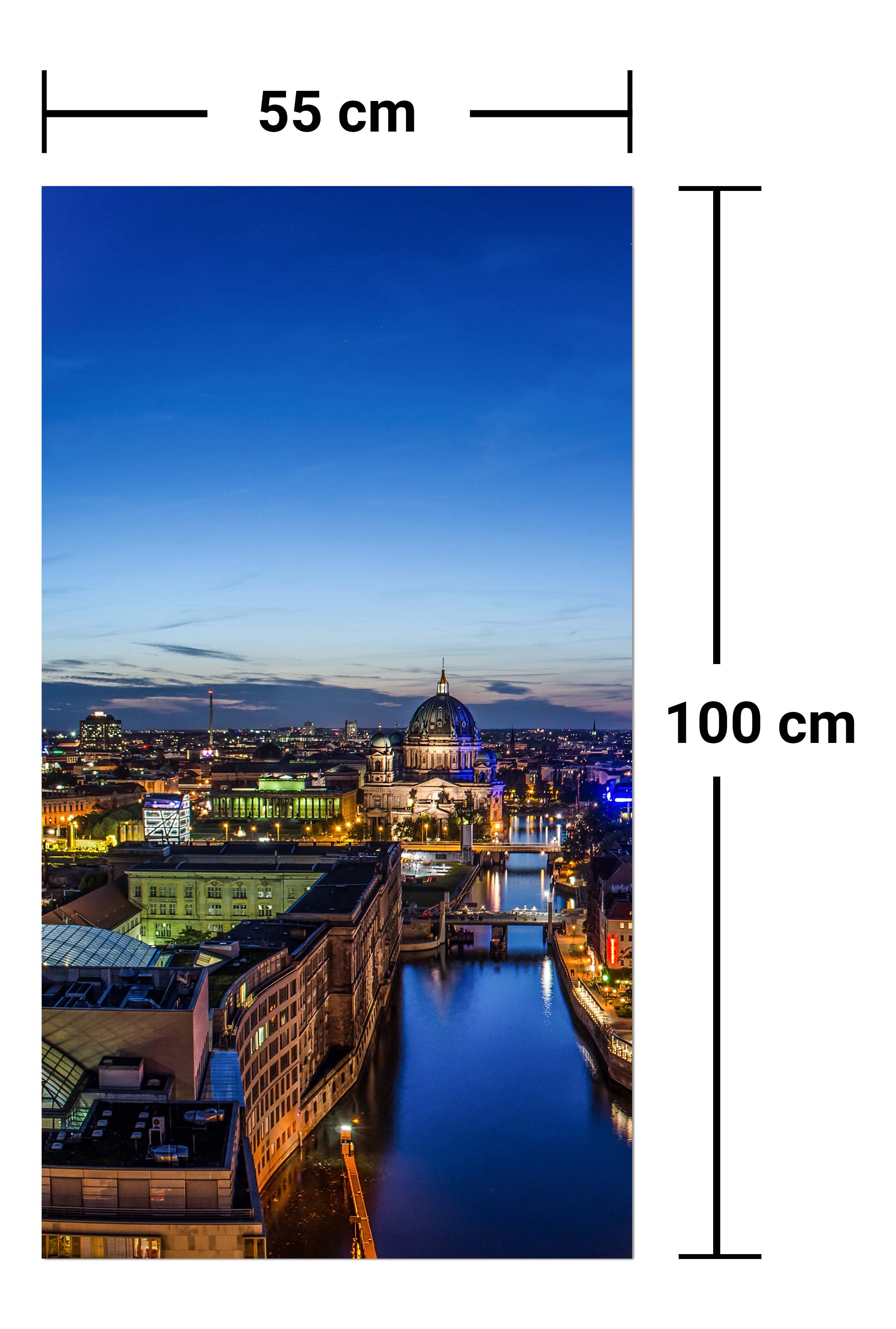 Garderobe Berlin bei Nacht M0290 entdecken - Bild 7 Garderobe Berlin bei Nacht M0290 entdecken - Bild 7