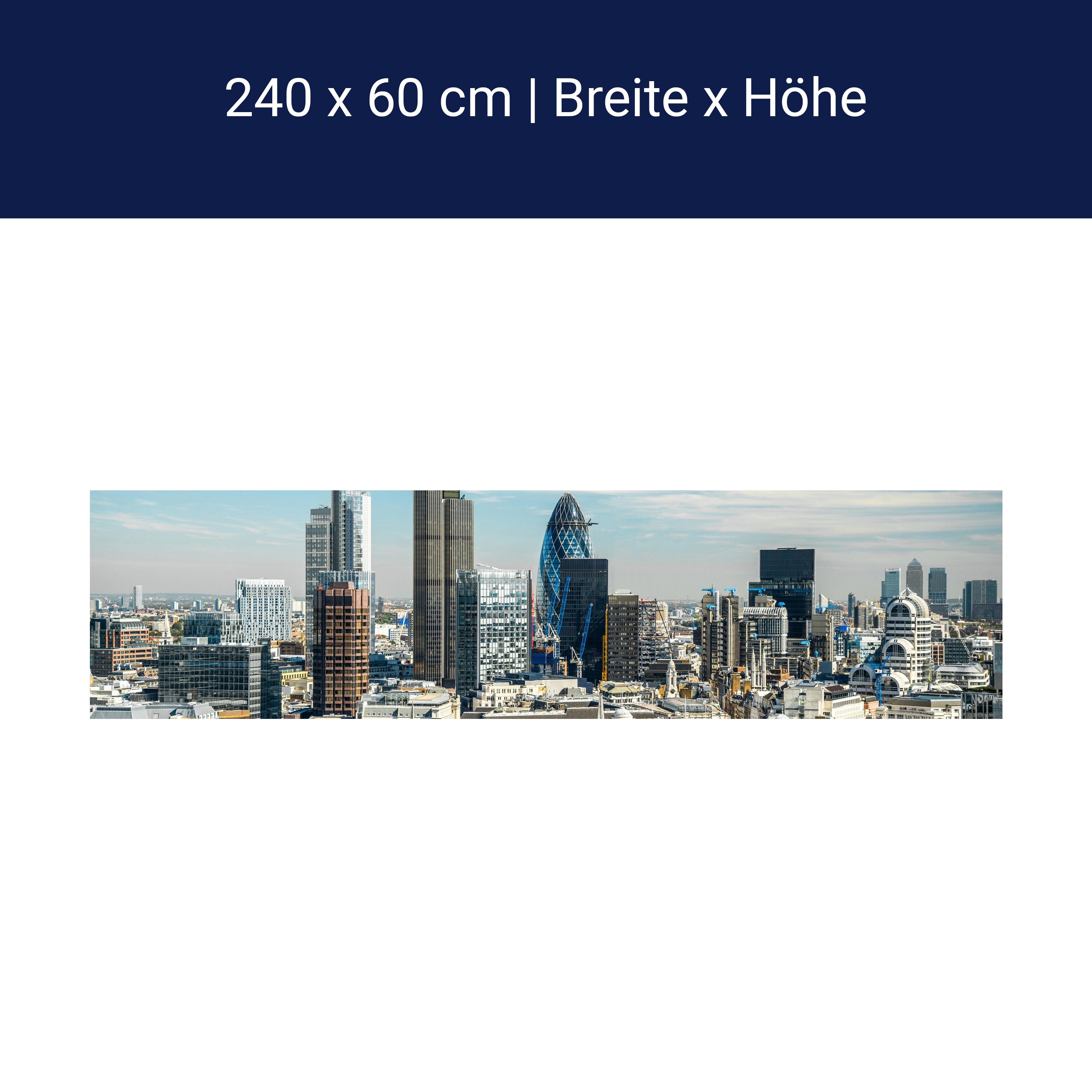 Küchenrückwand Skyline London M0296 Küchenrückwand Skyline London M0296