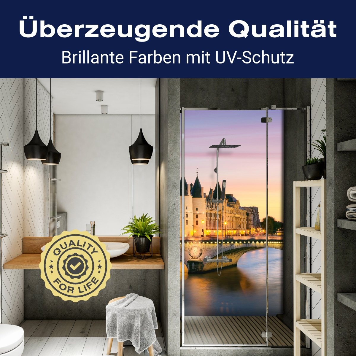 Duschwand Conciergerie Paris M0297 entdecken - Bild 2 Duschwand Conciergerie Paris M0297 entdecken - Bild 2