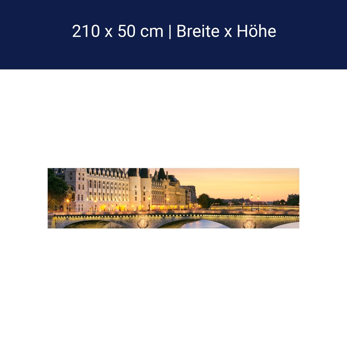 Küchenrückwand Conciergerie Paris M0297 Küchenrückwand Conciergerie Paris M0297