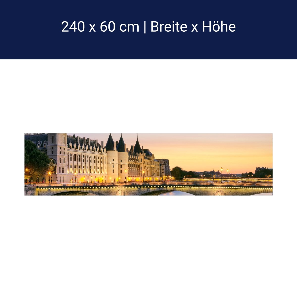 Küchenrückwand Conciergerie Paris M0297 Küchenrückwand Conciergerie Paris M0297