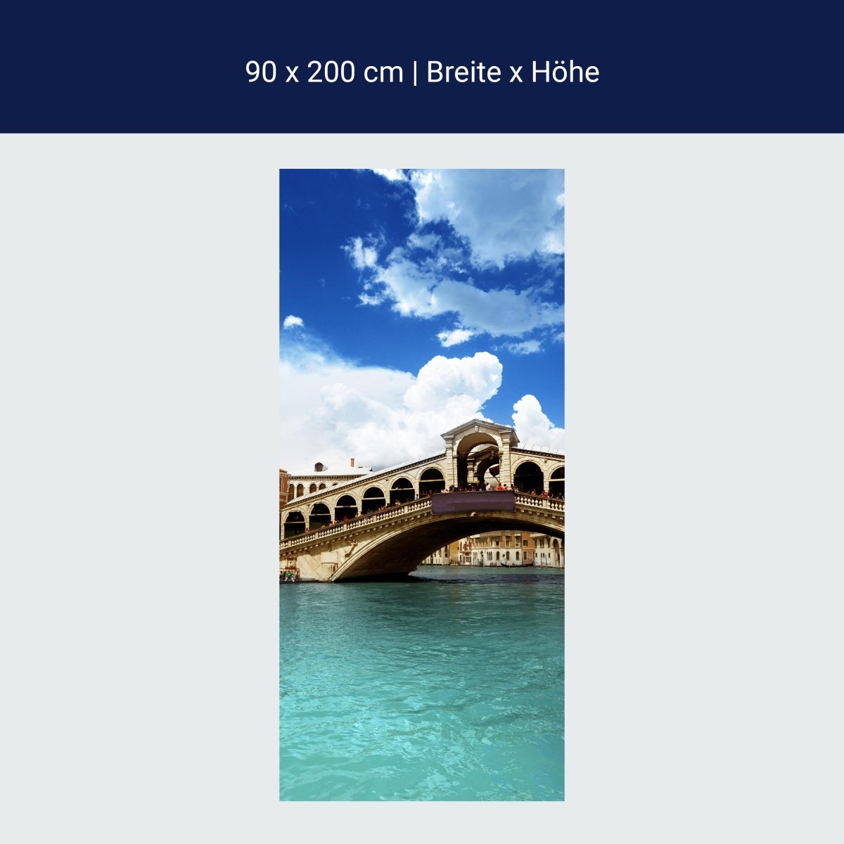 Duschwand Rialtobrücke Venedig M0298 Duschwand Rialtobrücke Venedig M0298