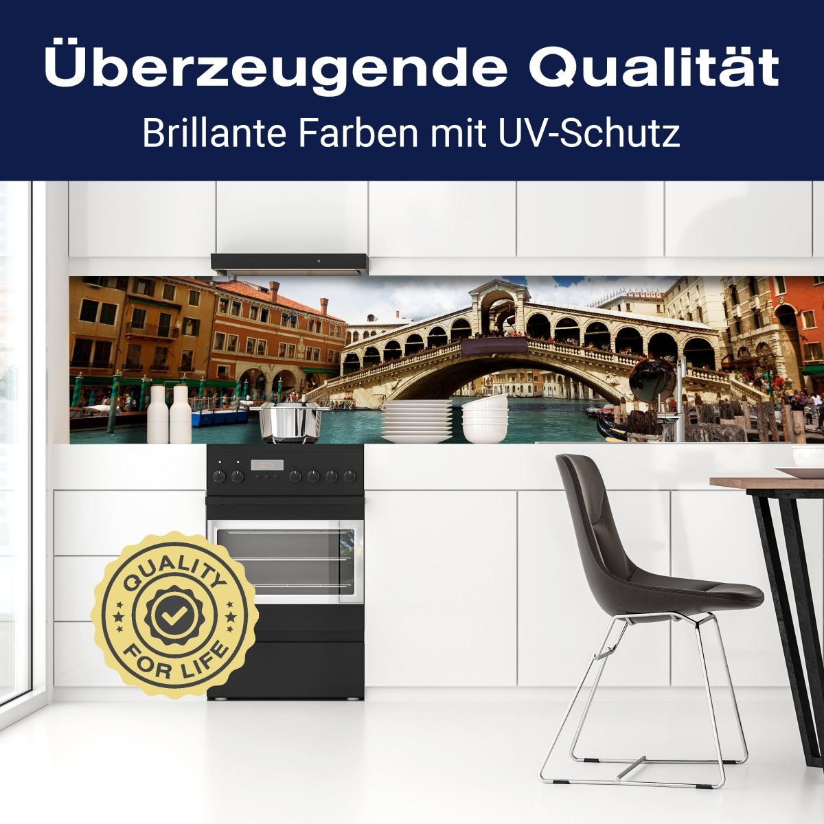 Küchenrückwand Rialtobrücke Venedig M0298 entdecken - Bild 2 Küchenrückwand Rialtobrücke Venedig M0298 entdecken - Bild 2
