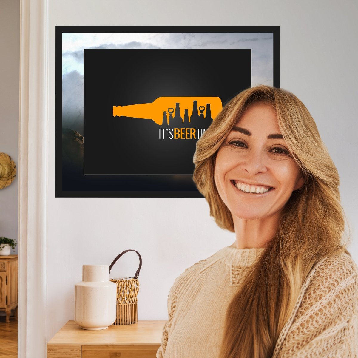 wandmotiv24 Poster, Poster - Spruch, Bier, Flasche - M0299 - Bild 2 wandmotiv24 Poster, Poster - Spruch, Bier, Flasche - M0299 - Bild 2