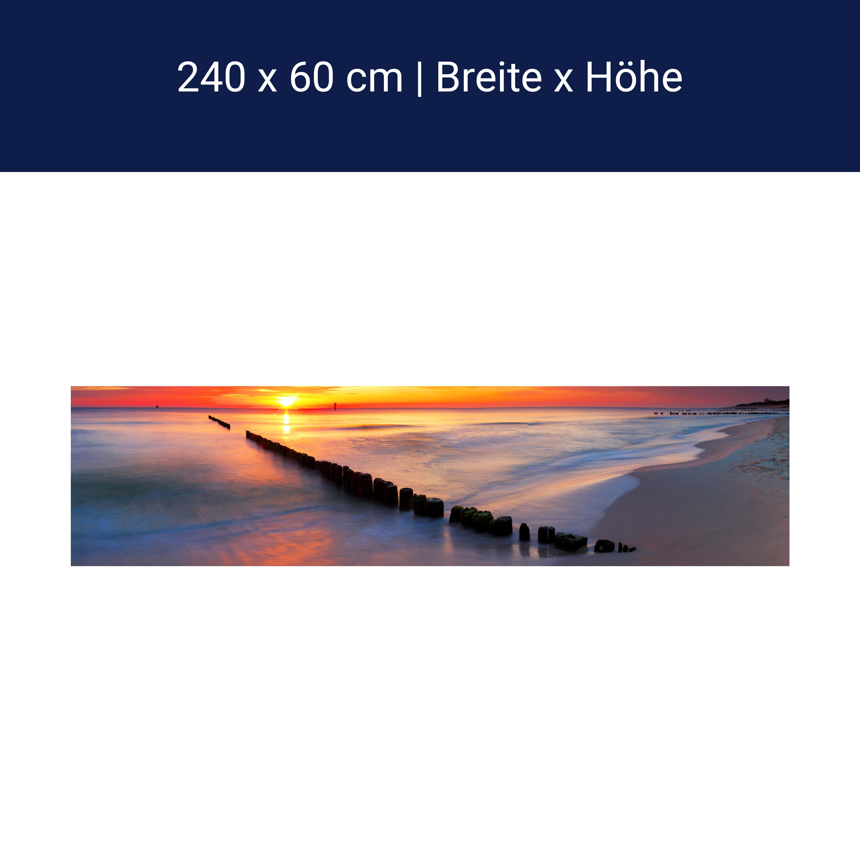 Küchenrückwand Stimmungsvolles Meer M0300 Küchenrückwand Stimmungsvolles Meer M0300