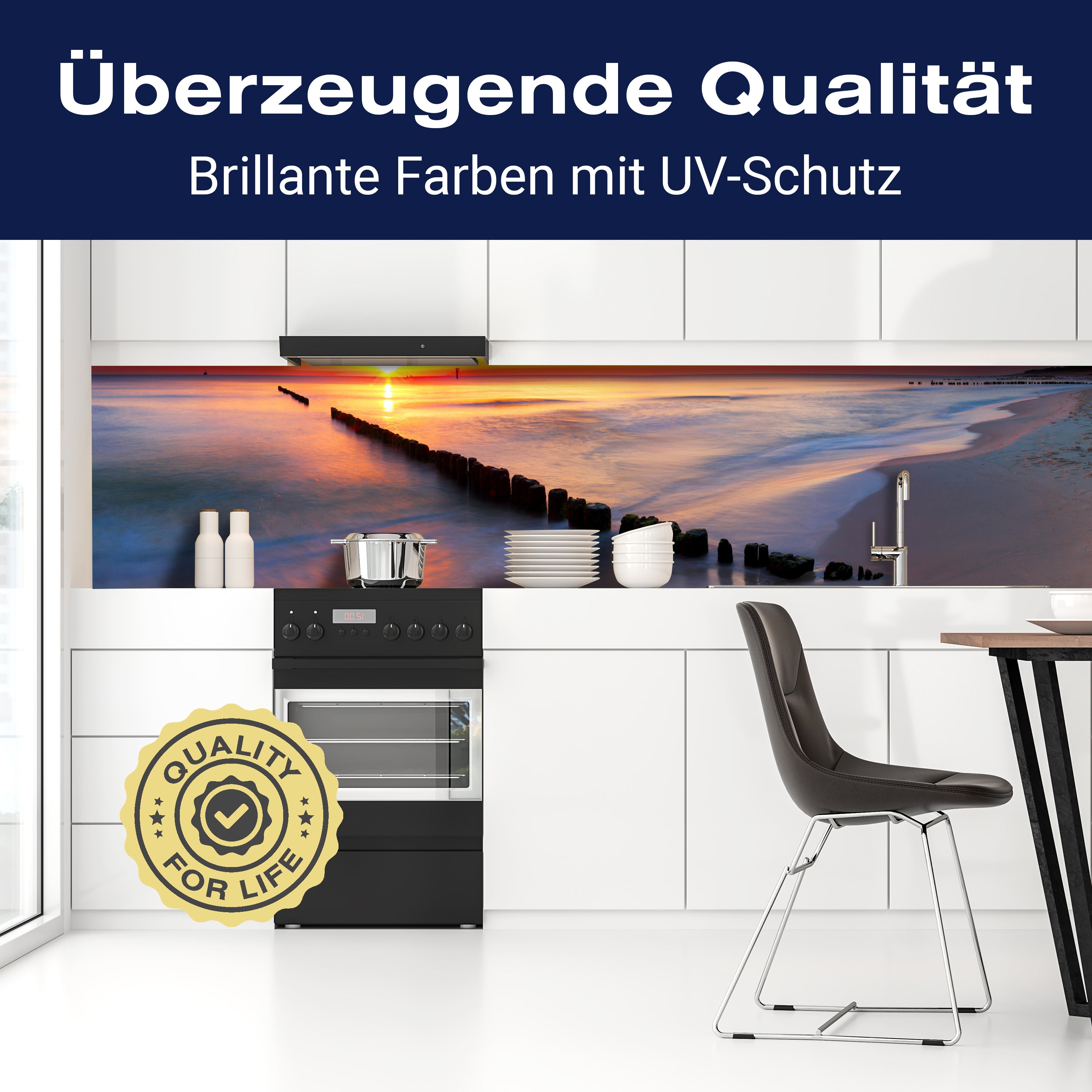 Küchenrückwand Stimmungsvolles Meer M0300 entdecken - Bild 2 Küchenrückwand Stimmungsvolles Meer M0300 entdecken - Bild 2