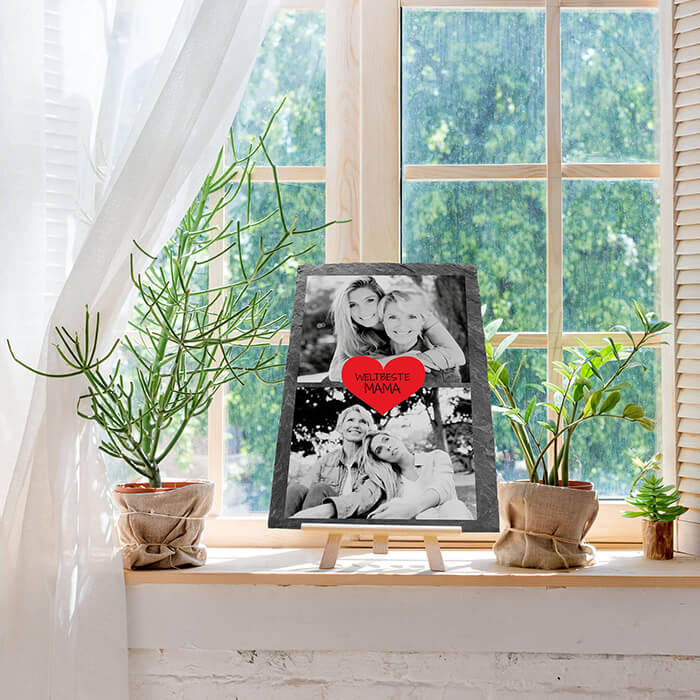 Schiefertafel mit Staffelei weltbeste Mama M0301 - Bild 5 Schiefertafel mit Staffelei weltbeste Mama M0301 - Bild 5