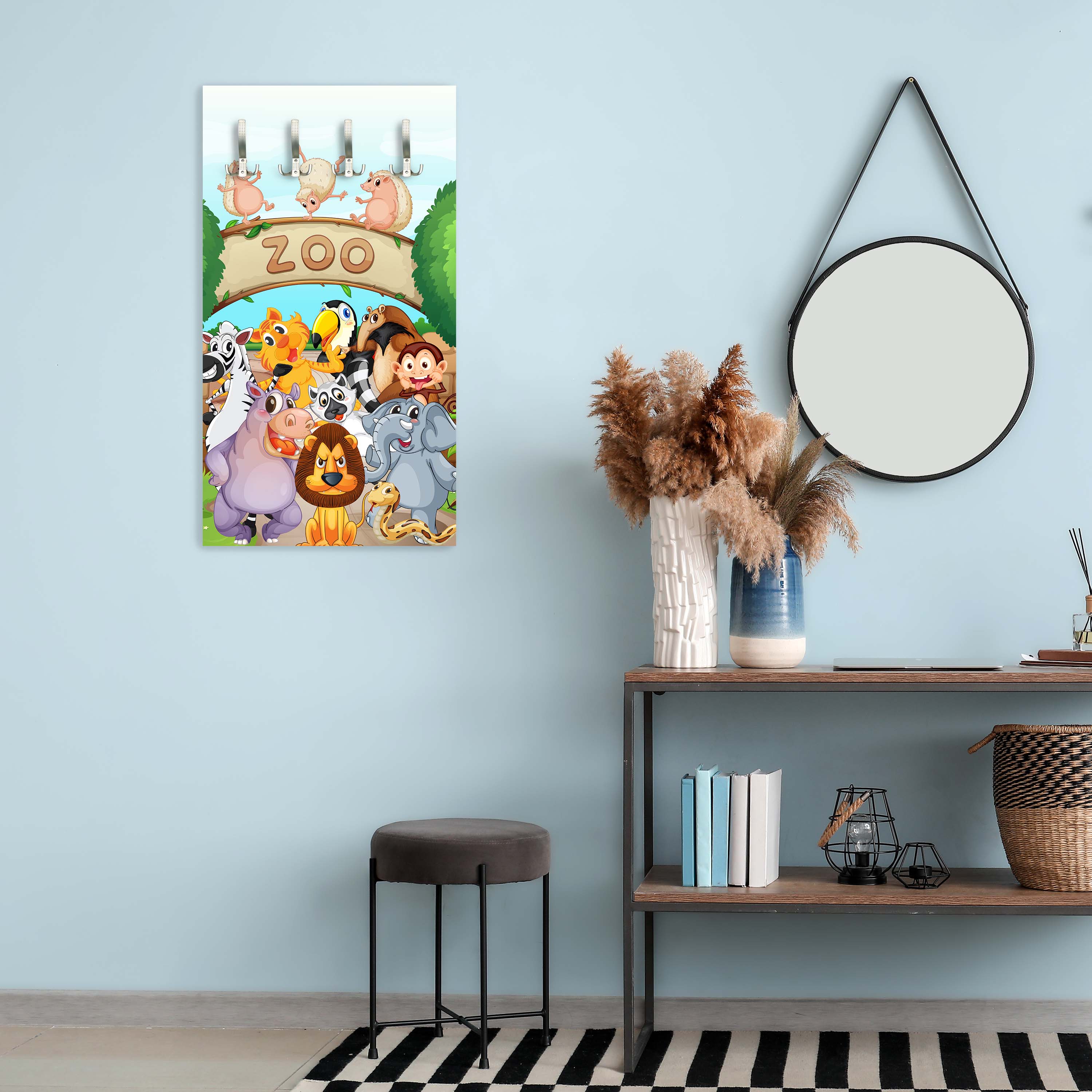 Garderobe Zootiere Kinder M0302 entdecken - Bild 6 Garderobe Zootiere Kinder M0302 entdecken - Bild 6