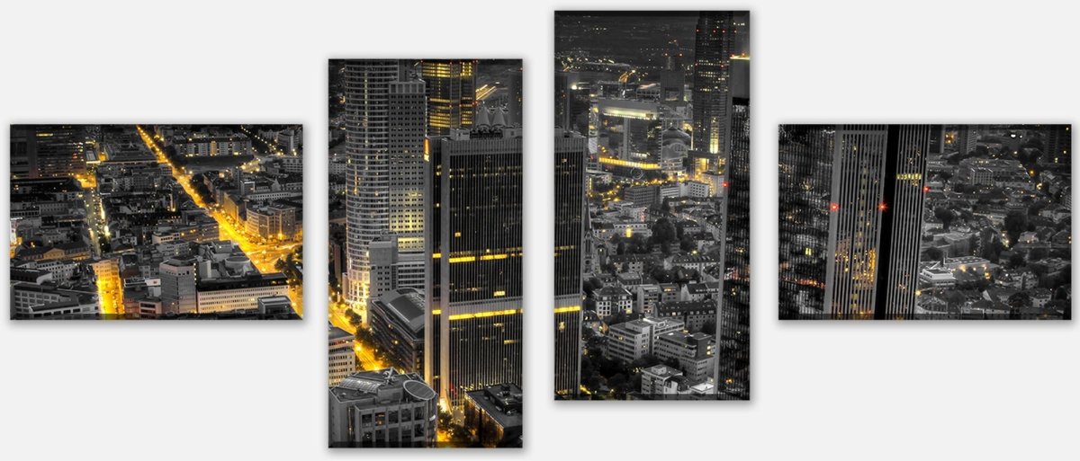 Leinwandbild Mehrteiler Frankfurt am Main M0303 Leinwandbild Mehrteiler Frankfurt am Main M0303