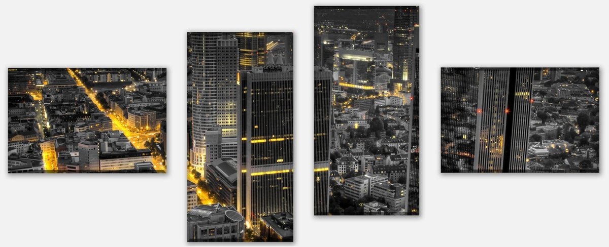 Leinwandbild Mehrteiler Frankfurt am Main M0303 Leinwandbild Mehrteiler Frankfurt am Main M0303