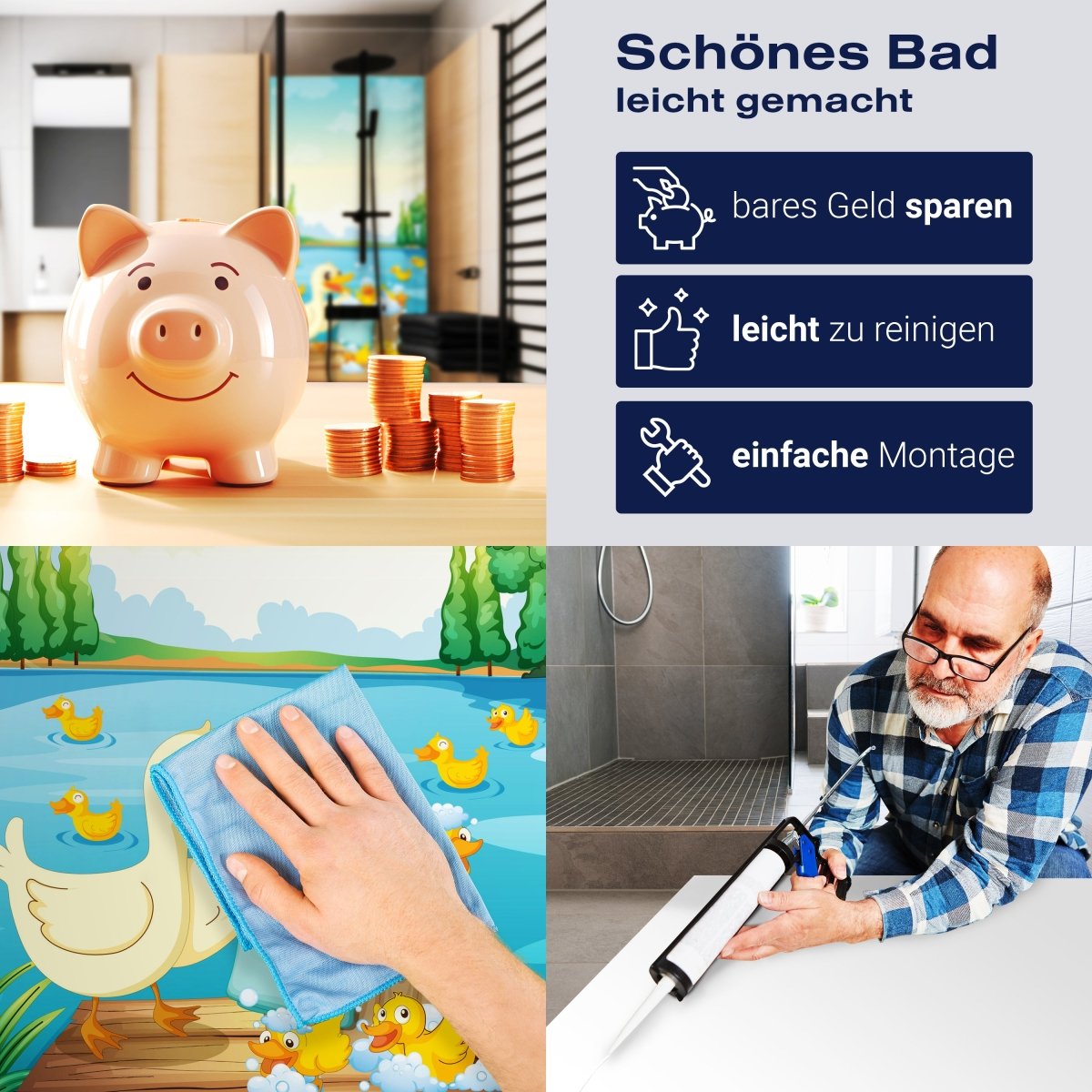 Duschwand Waschtag Kinder M0304 entdecken - Bild 7 Duschwand Waschtag Kinder M0304 entdecken - Bild 7