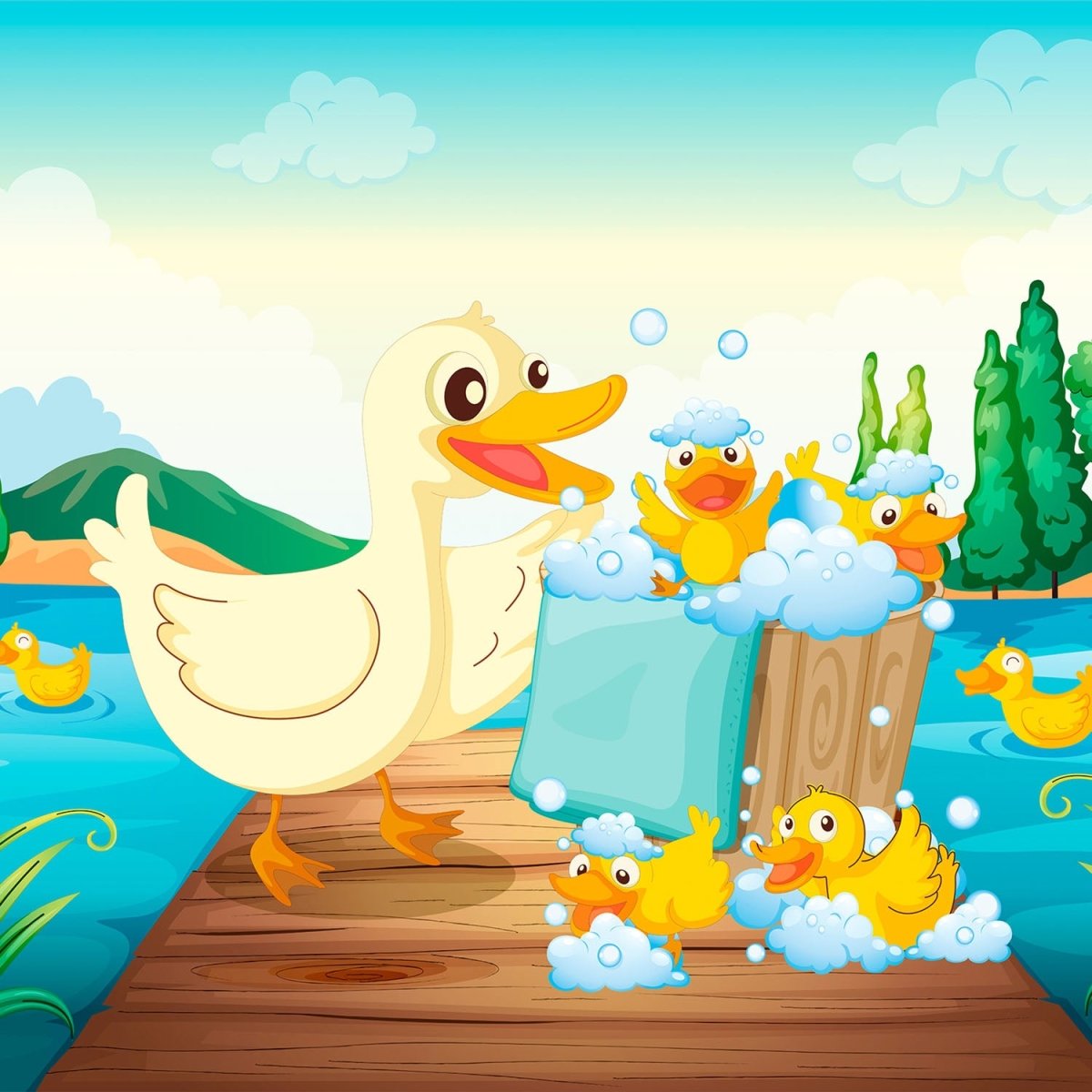 Beistelltisch Waschtag Kinder M0304 entdecken - Bild 2 Beistelltisch Waschtag Kinder M0304 entdecken - Bild 2