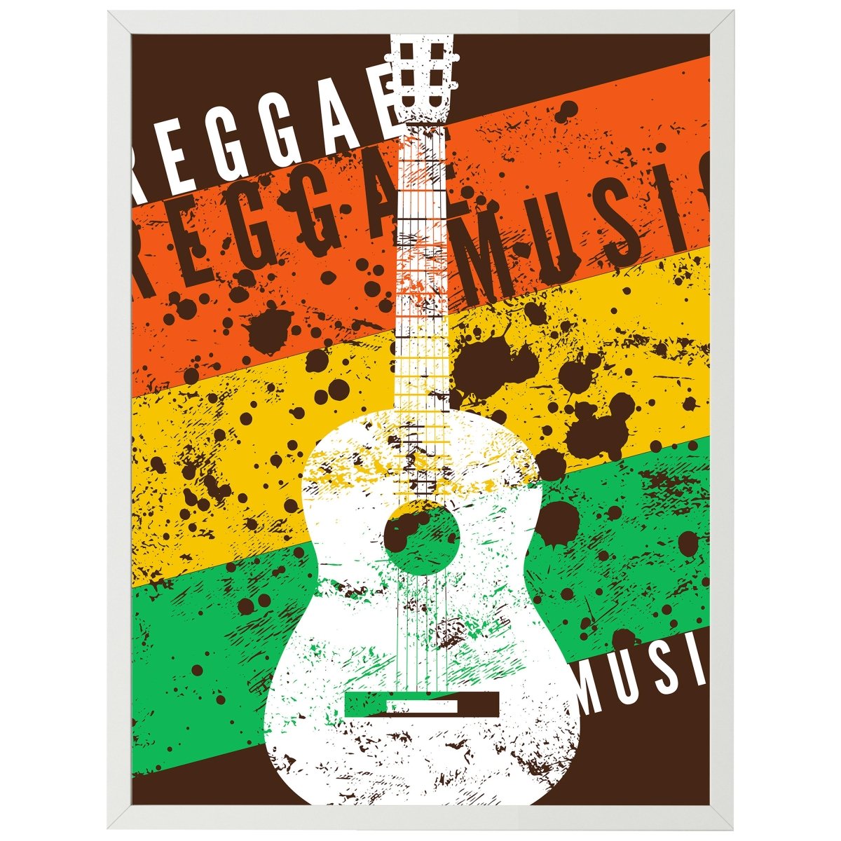 wandmotiv24 Poster, Poster - Musik, Gitarre, Reggae - M0306 - Bild 1 wandmotiv24 Poster, Poster - Musik, Gitarre, Reggae - M0306 - Bild 1