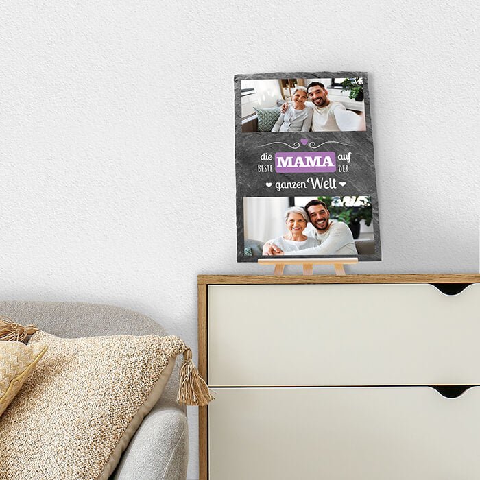 Schiefertafel mit Staffelei Beste Mama M0308 - Bild 7 Schiefertafel mit Staffelei Beste Mama M0308 - Bild 7