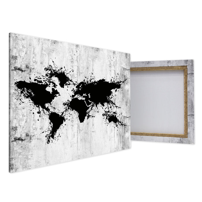 Leinwandbild Weltkarte, Querformat M0309 kaufen - Bild 4 Leinwandbild Weltkarte, Querformat M0309 kaufen - Bild 4
