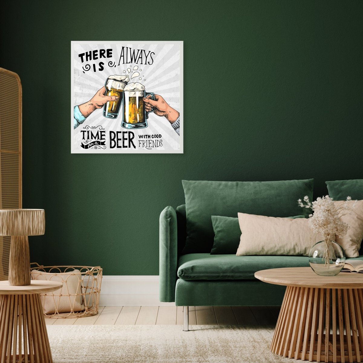 wandmotiv24 Poster, Poster - Spruch, Bier, Freunde - M0309 - Bild 5 wandmotiv24 Poster, Poster - Spruch, Bier, Freunde - M0309 - Bild 5