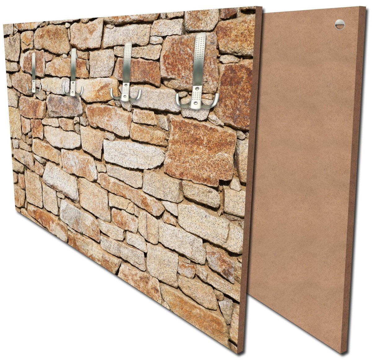 Garderobe Natursteinmauer Hell M0310 Garderobe Natursteinmauer Hell M0310