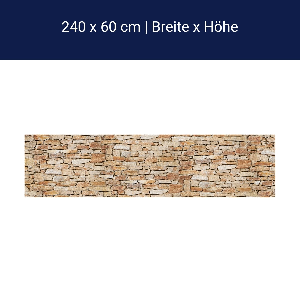 Küchenrückwand Natursteinmauer Hell M0310 Küchenrückwand Natursteinmauer Hell M0310