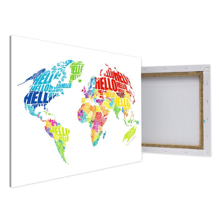 Leinwandbild Weltkarte, Querformat M0310 kaufen - Bild 4 Leinwandbild Weltkarte, Querformat M0310 kaufen - Bild 4