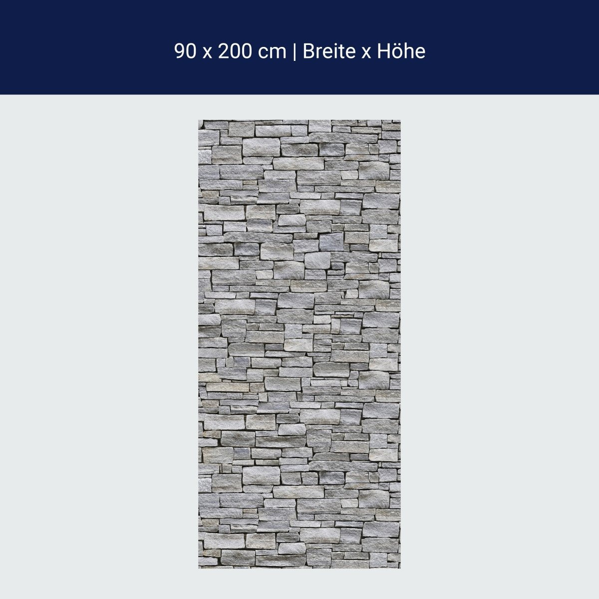 Duschwand Grober Stein Grau M0311 Duschwand Grober Stein Grau M0311