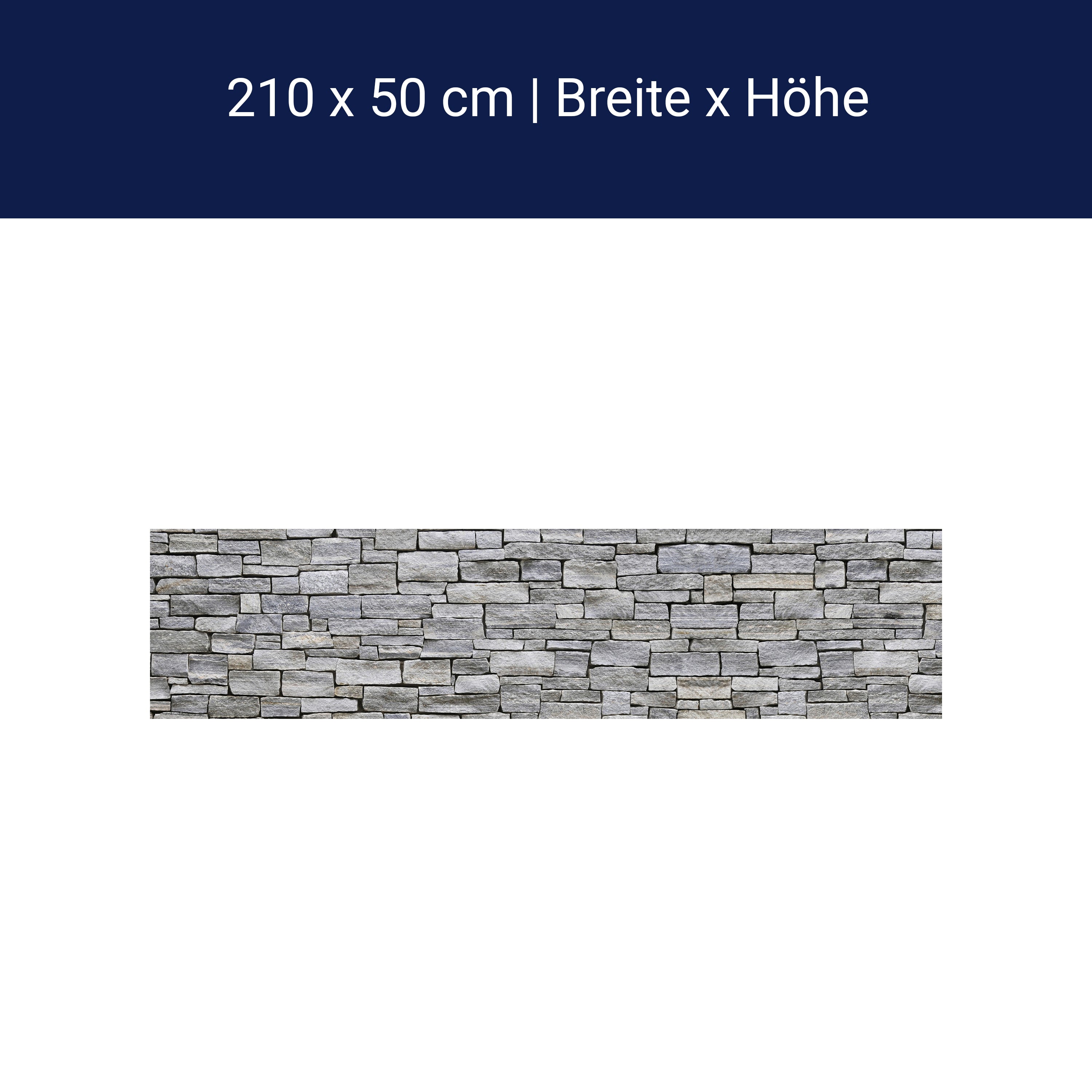 Küchenrückwand Grober Stein Grau M0311 Küchenrückwand Grober Stein Grau M0311