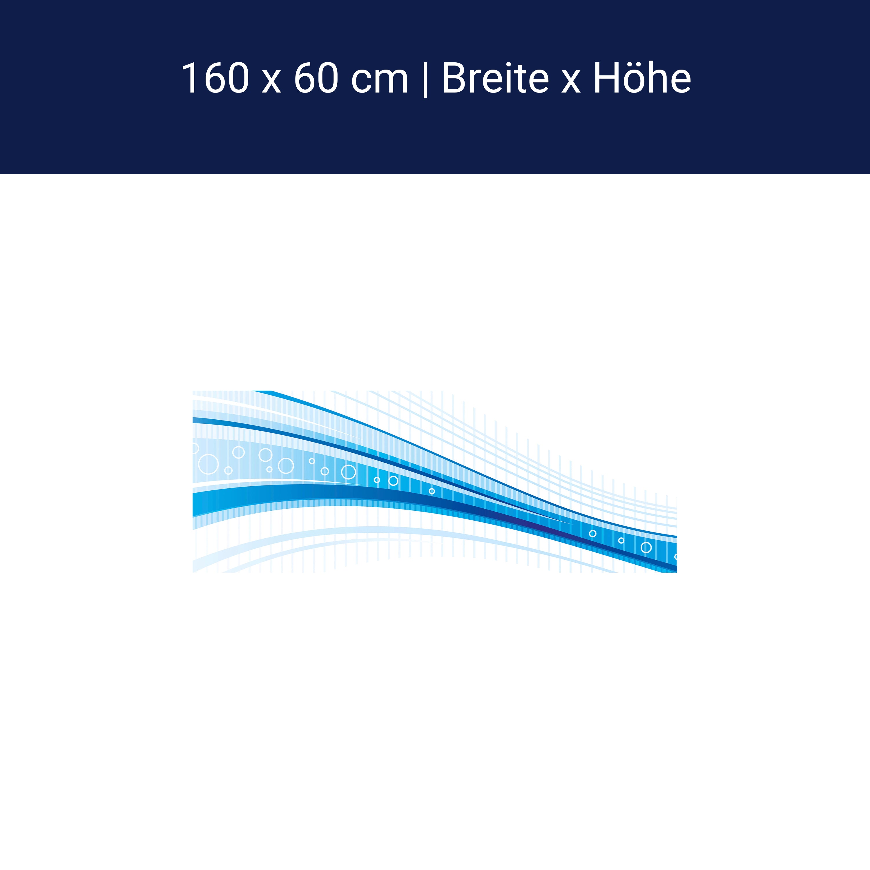 Küchenrückwand Blaue Welle M0312 Küchenrückwand Blaue Welle M0312