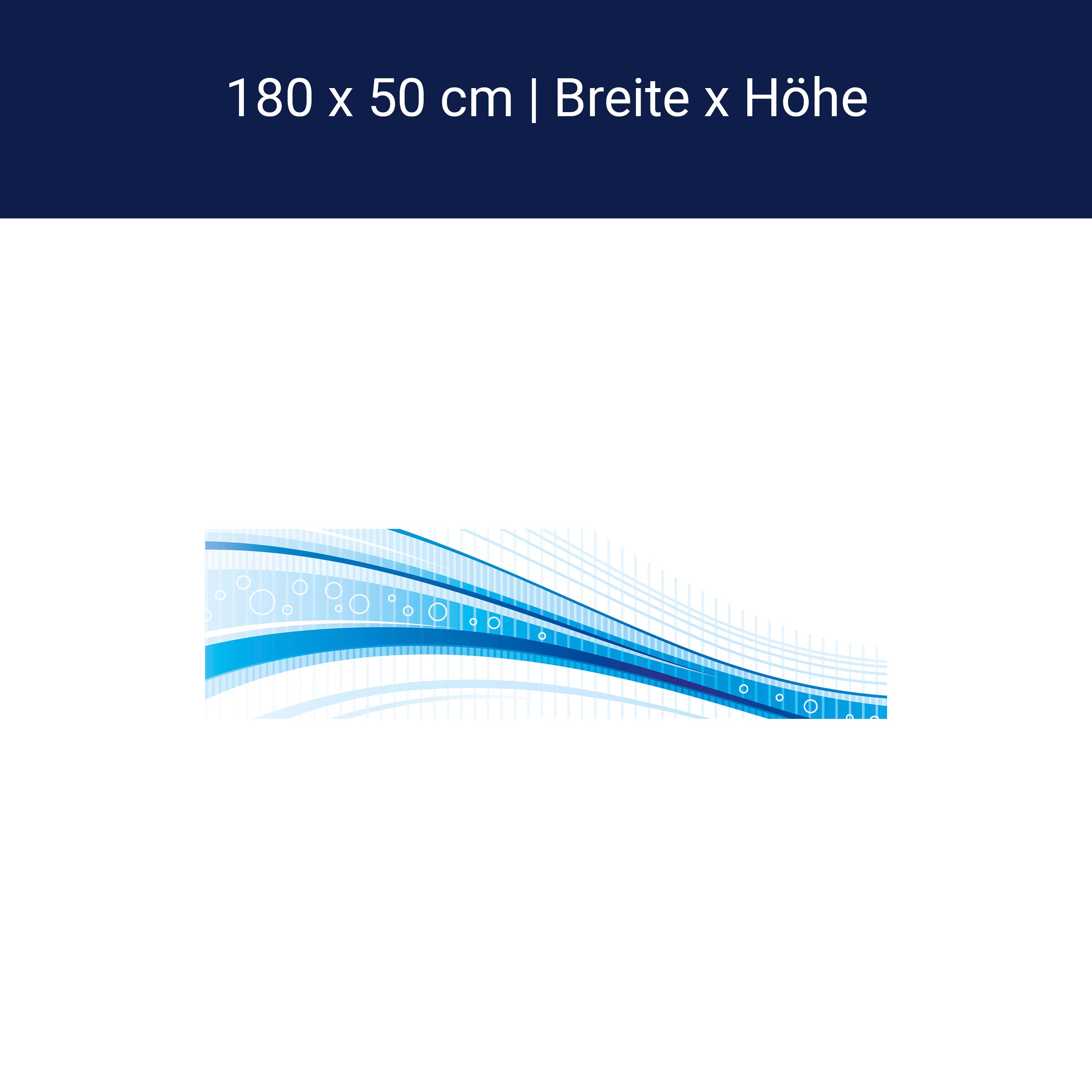 Küchenrückwand Blaue Welle M0312 Küchenrückwand Blaue Welle M0312