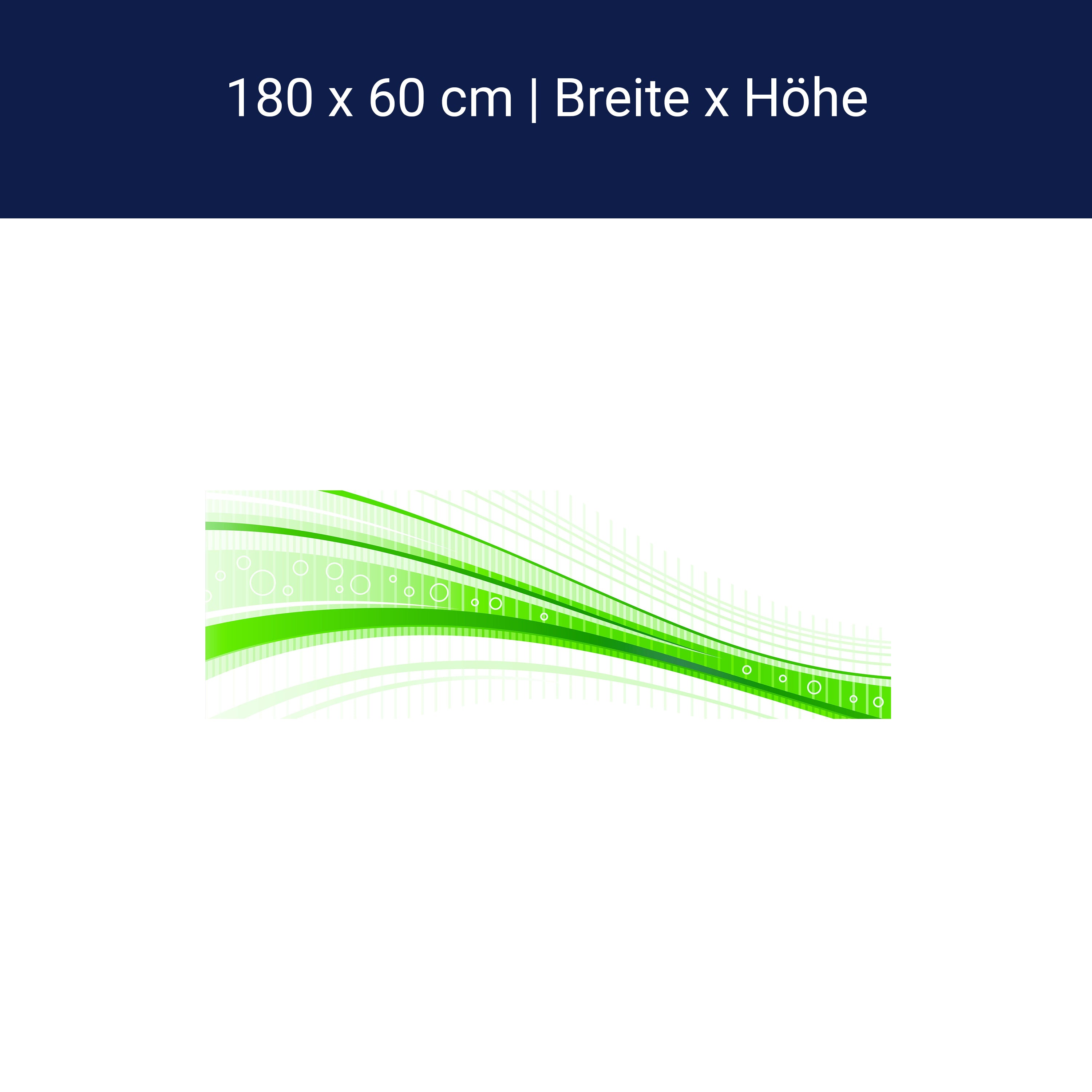 Küchenrückwand Grüne Welle M0313 Küchenrückwand Grüne Welle M0313