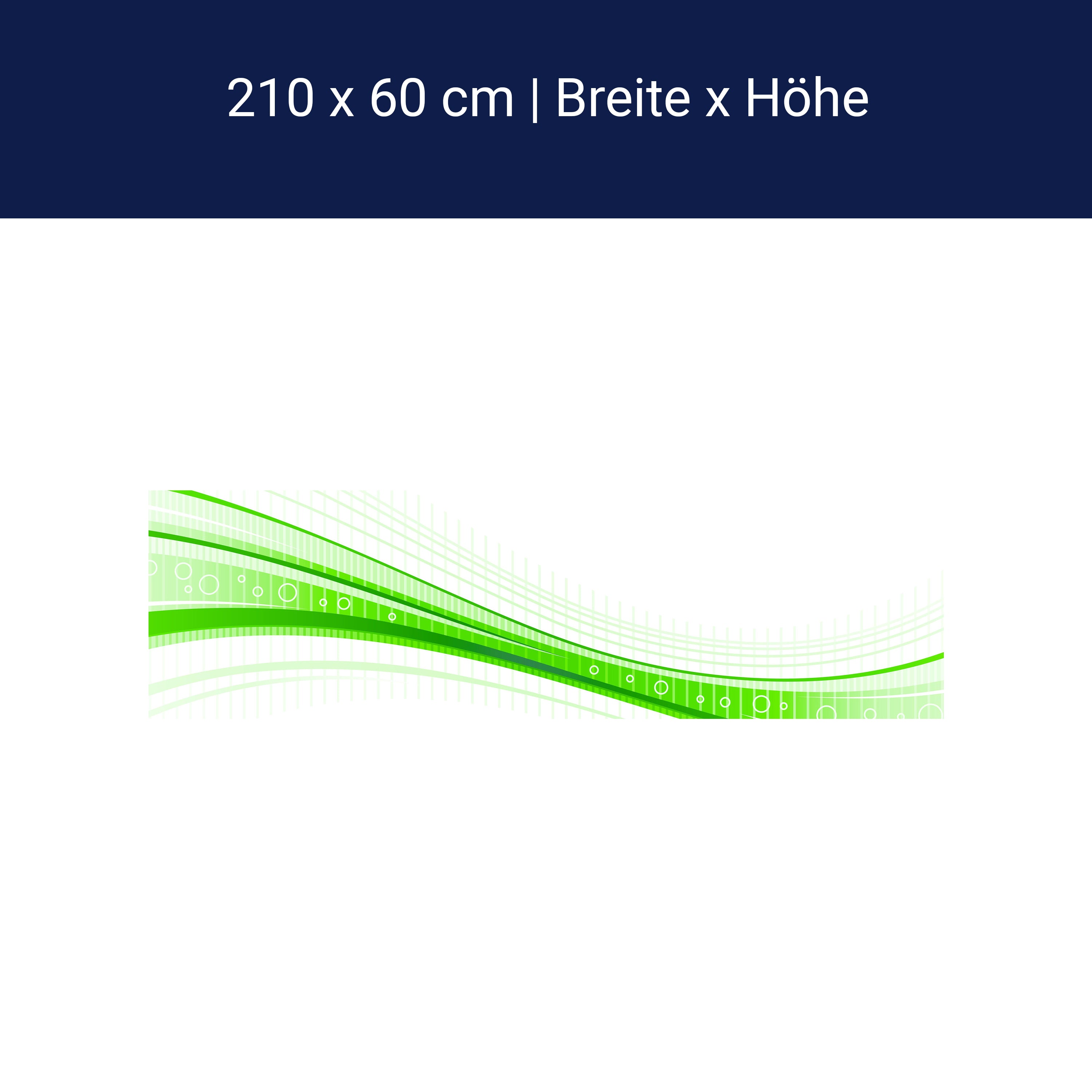 Küchenrückwand Grüne Welle M0313 Küchenrückwand Grüne Welle M0313