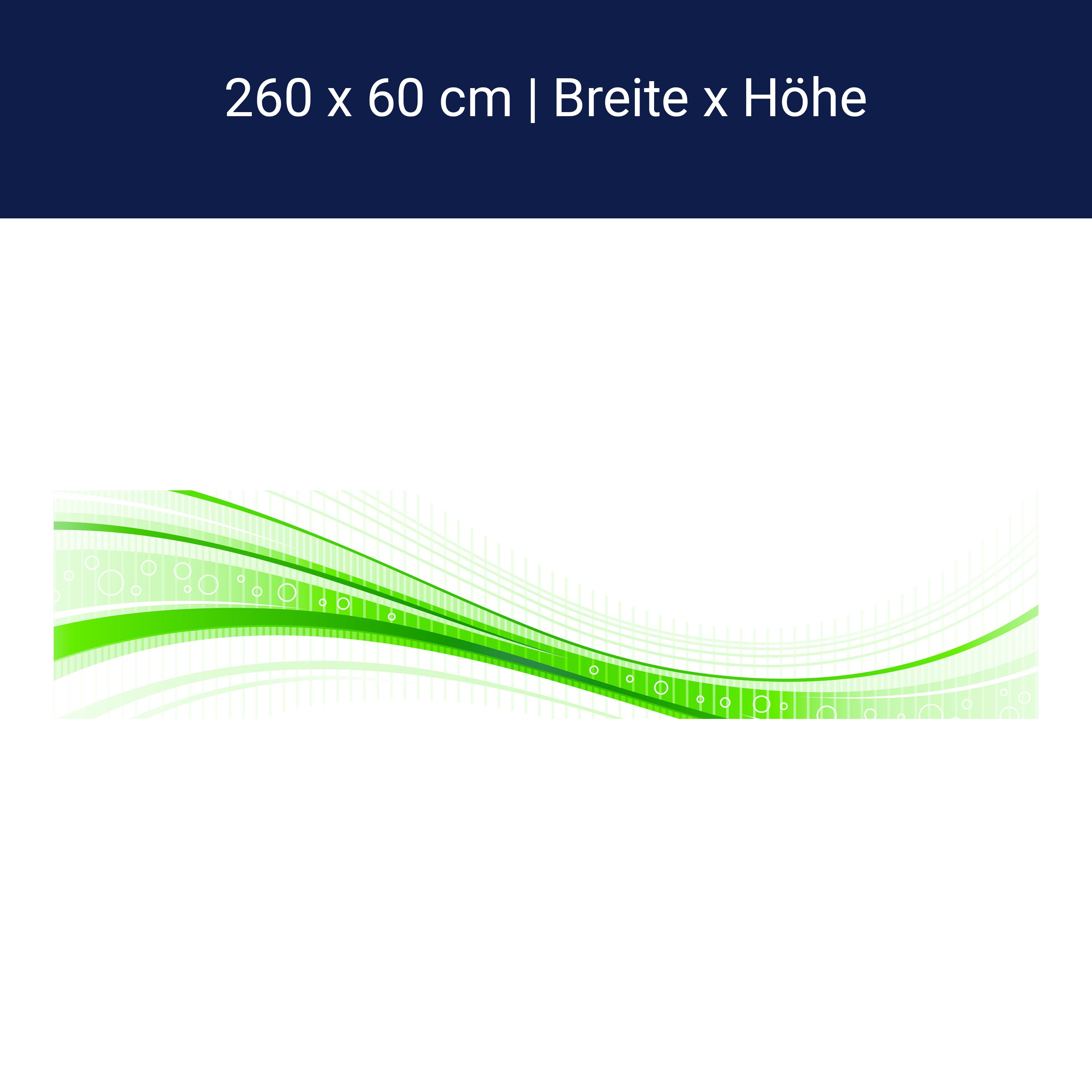 Küchenrückwand Grüne Welle M0313 Küchenrückwand Grüne Welle M0313