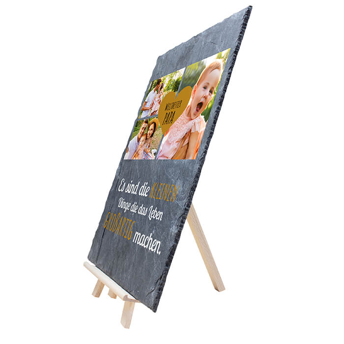 Schiefertafel Bester Papa M0314 - Bild 6 Schiefertafel Bester Papa M0314 - Bild 6