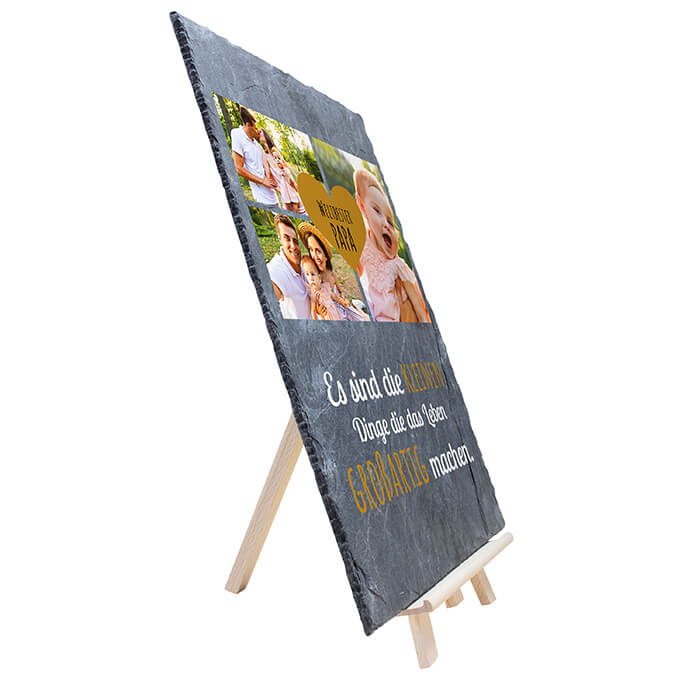 Schiefertafel Bester Papa M0314 - Bild 7 Schiefertafel Bester Papa M0314 - Bild 7