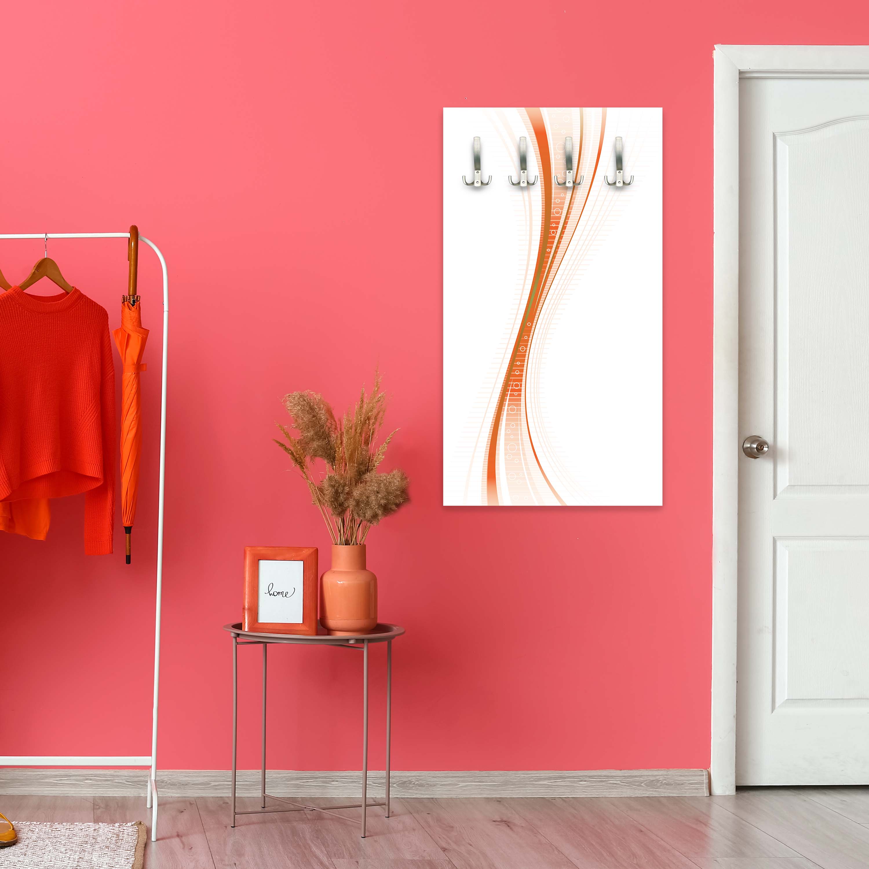 Garderobe Orangene Welle M0315 entdecken - Bild 5 Garderobe Orangene Welle M0315 entdecken - Bild 5