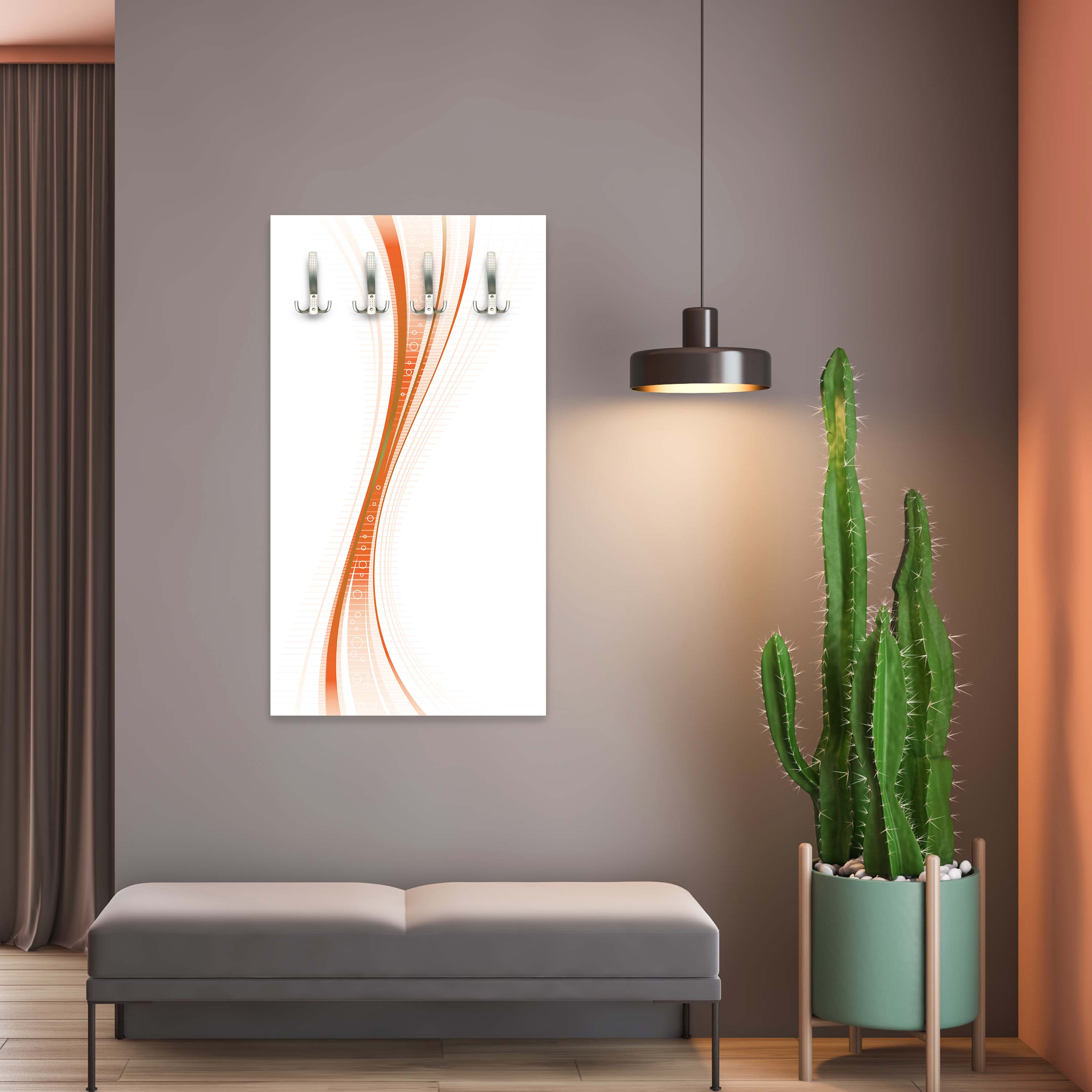 Garderobe Orangene Welle M0315 entdecken - Bild 6 Garderobe Orangene Welle M0315 entdecken - Bild 6