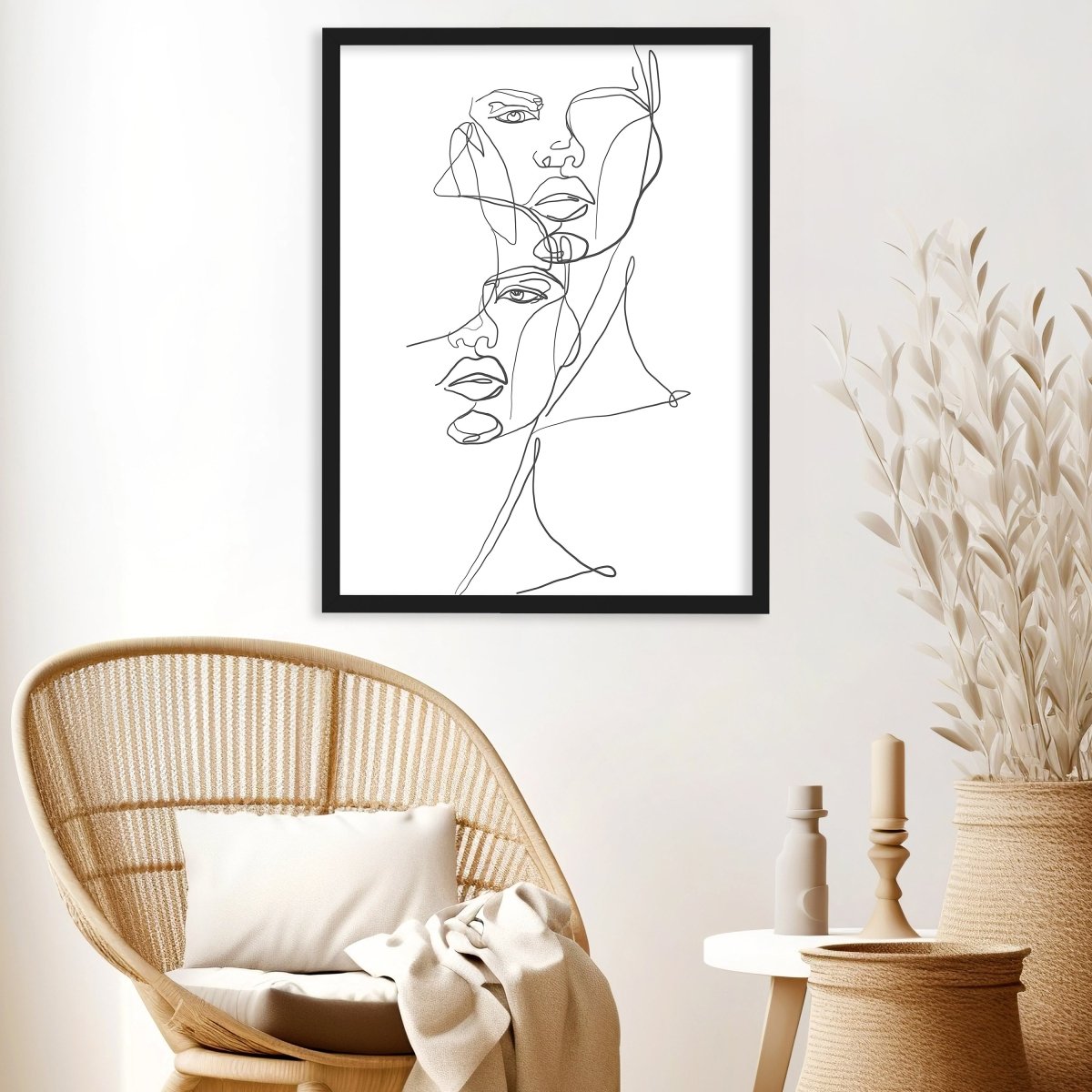 wandmotiv24 Poster, Poster - minimalistisch, Kunst, Portrait - M0316 - Bild 3 wandmotiv24 Poster, Poster - minimalistisch, Kunst, Portrait - M0316 - Bild 3