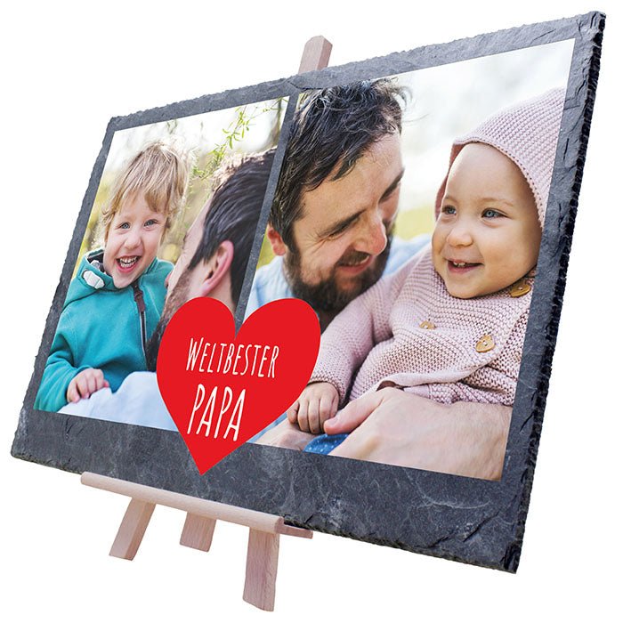 Schiefertafel Bester Papa M0317 - Bild 6 Schiefertafel Bester Papa M0317 - Bild 6