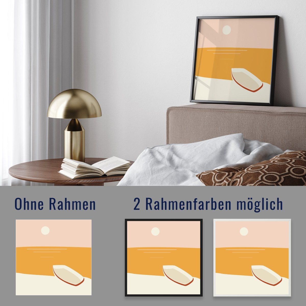 wandmotiv24 Poster, Poster - minimalistisch, Kunst, Boot - M0317 - Bild 4 wandmotiv24 Poster, Poster - minimalistisch, Kunst, Boot - M0317 - Bild 4