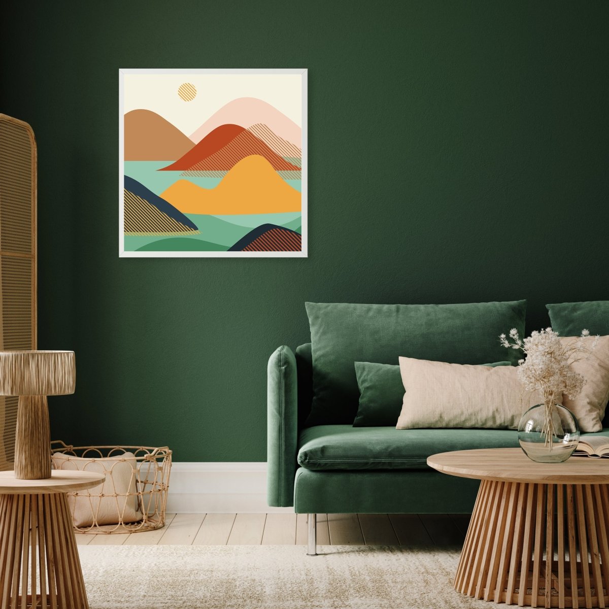 wandmotiv24 Poster, Poster - minimalistisch, Kunst, Landschaft - M0318 - Bild 5 wandmotiv24 Poster, Poster - minimalistisch, Kunst, Landschaft - M0318 - Bild 5