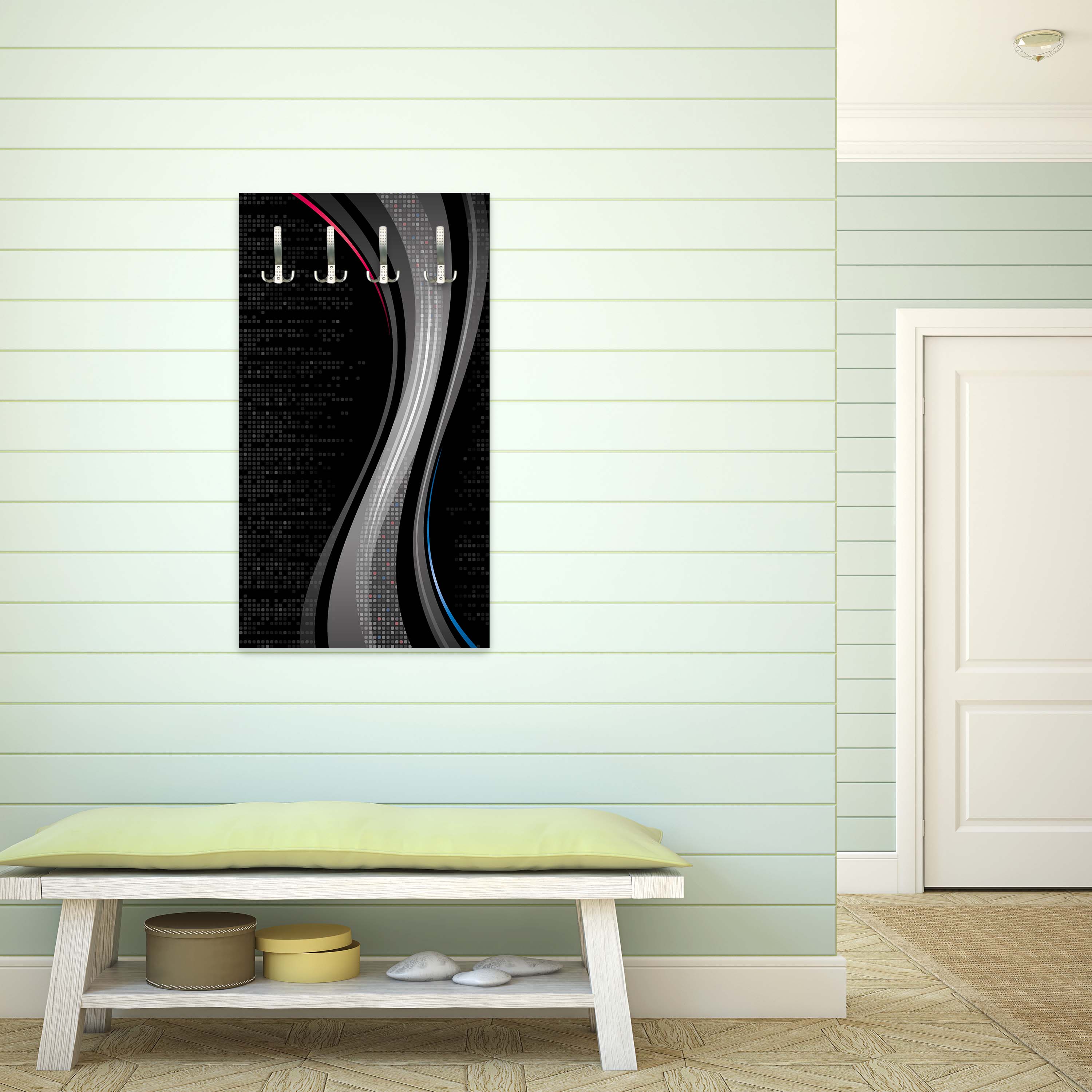 Garderobe Black Waves M0319 entdecken - Bild 3 Garderobe Black Waves M0319 entdecken - Bild 3