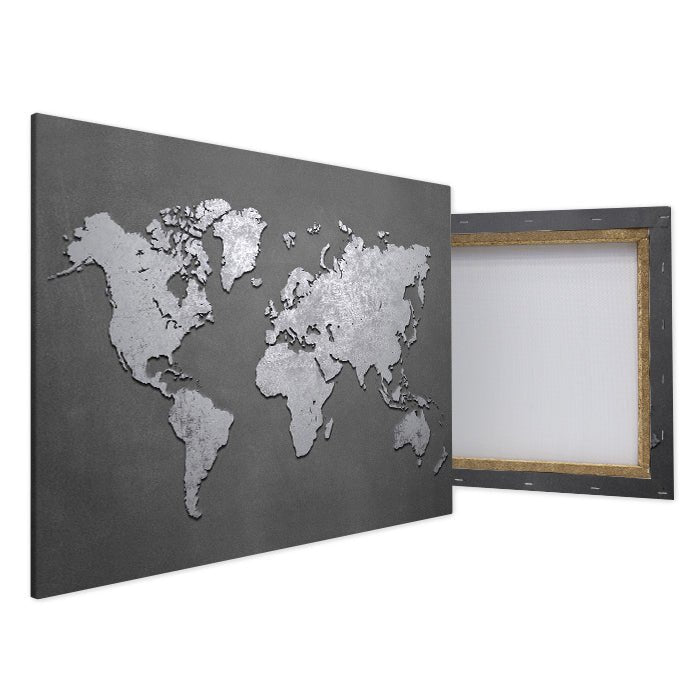 Leinwandbild Weltkarte, Querformat M0319 kaufen - Bild 4 Leinwandbild Weltkarte, Querformat M0319 kaufen - Bild 4