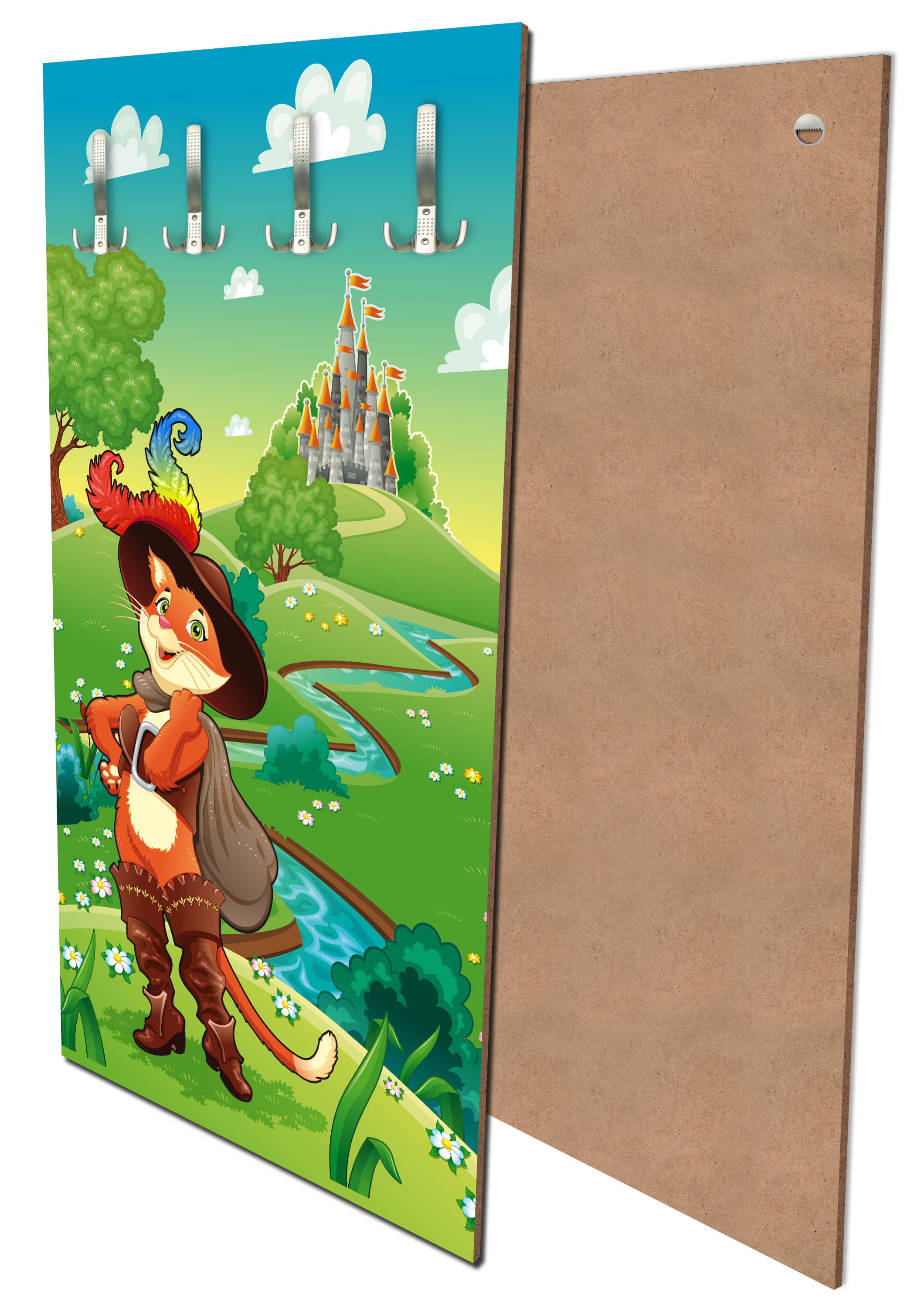 Garderobe Gestiefelter Kater M0320 entdecken - Bild 1 Garderobe Gestiefelter Kater M0320 entdecken - Bild 1